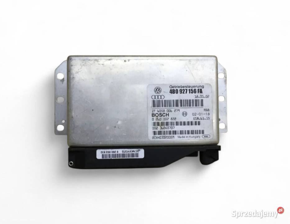 STEROWNIK SKRZYNI AUDI A6 C5 4B0927156FA