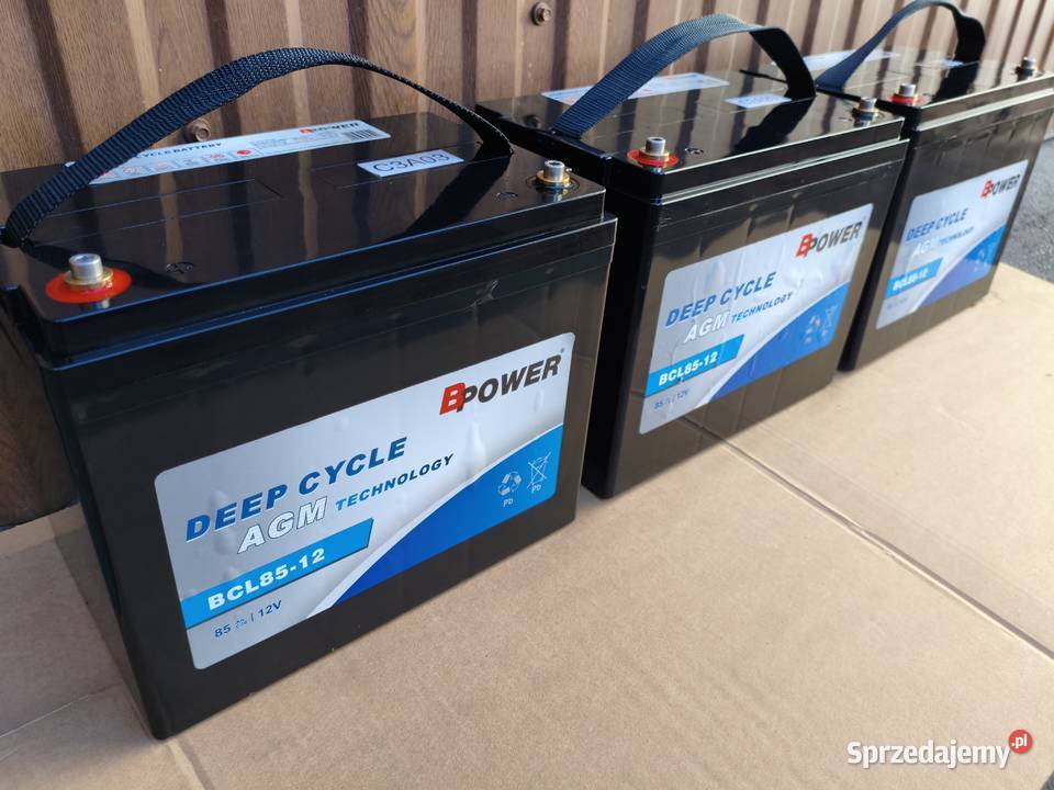 AKUMULATOR 12V 85Ah AGMVRLAŻELOWYDO Trzeciewiec