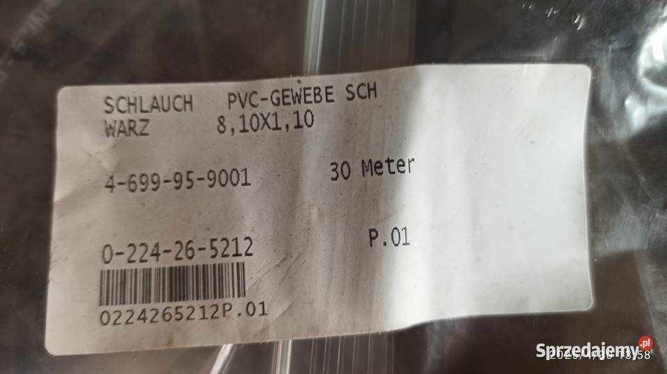 przewód pneumatyczny zbrojony pvc 810x 110 Produkcja Kłodawa