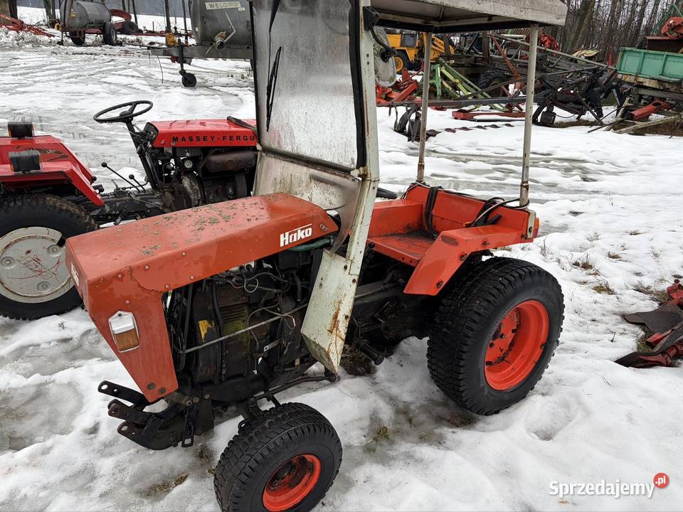 Mini traktor traktorek Hako dwie sztuki Myszyniec