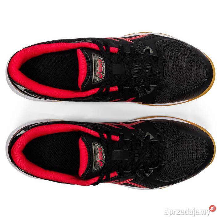 ASICS GelRocket 10 Black Electric Red Gdańsk