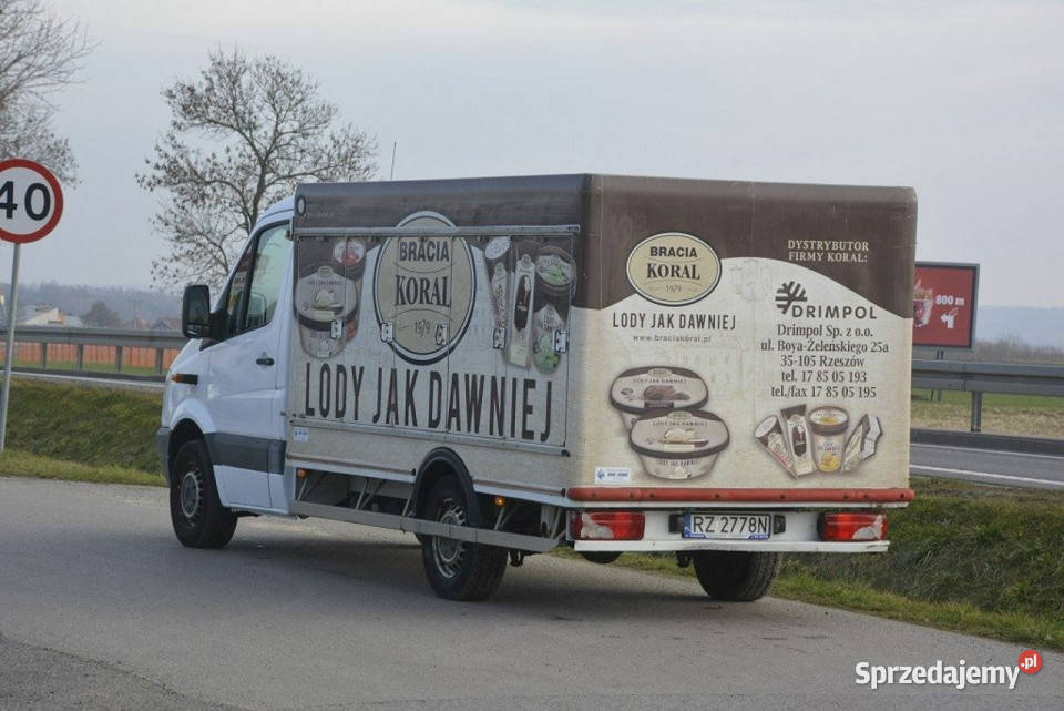 Mercedes Sprinter 22 CDI Chłodnia lody mroźnia 506785km Sędziszów Małopolski