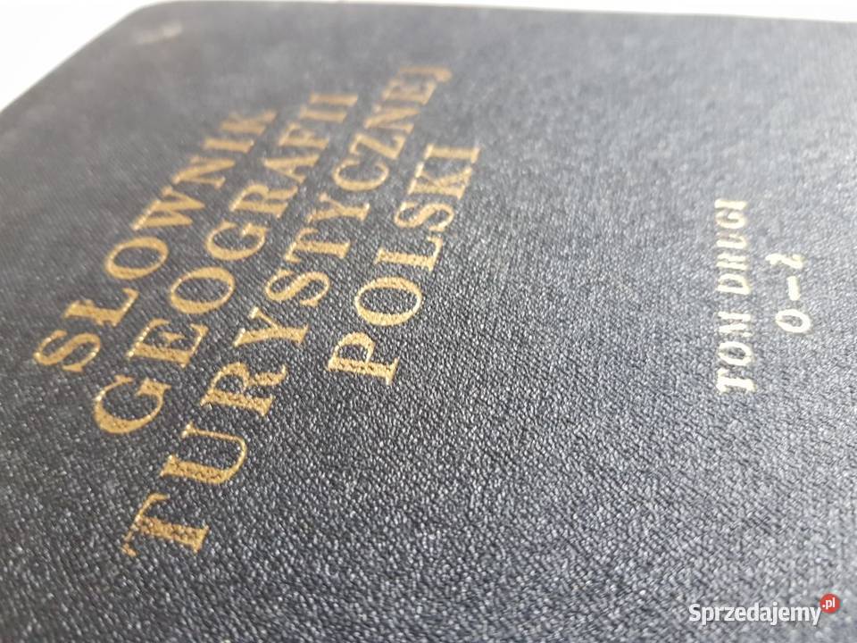 słownik geografii turystycznej 1959 karpaty ISBN 8320011442 Kielce