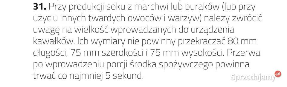 Wyciskarka wolnoobrotowa sybilla Gdańsk sprzedam