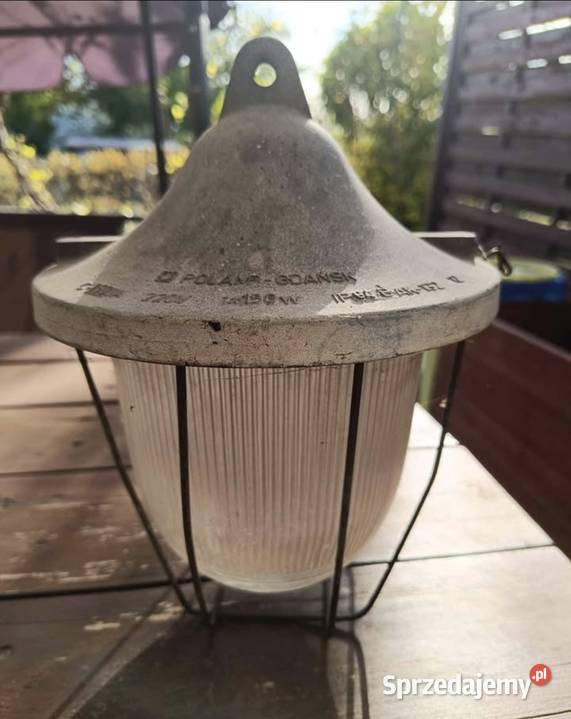 Lampa LOFT 230V sprawna Lampy wiszące wielkopolskie Września