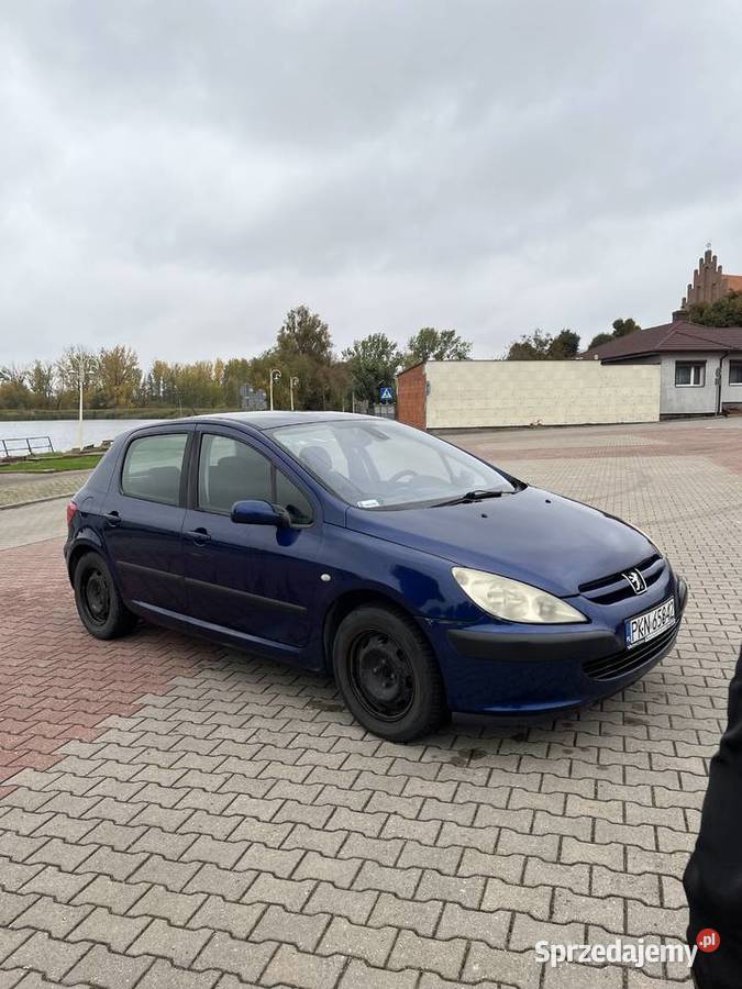 Peugeot 307 16 stan granatowy Kleczew