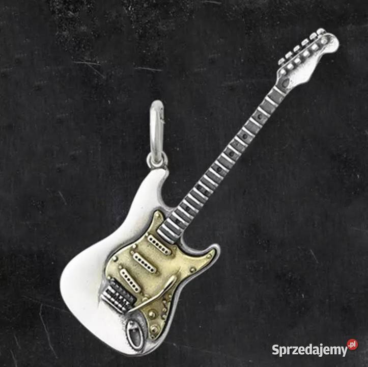 Fender przywieszki naszyjnik gitara stal Starachowice