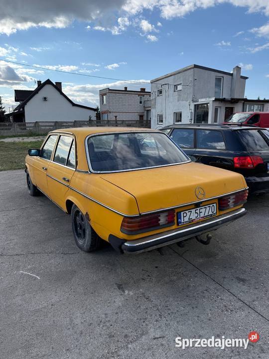 Mercedes Beczka 123 240D Na Chodzie