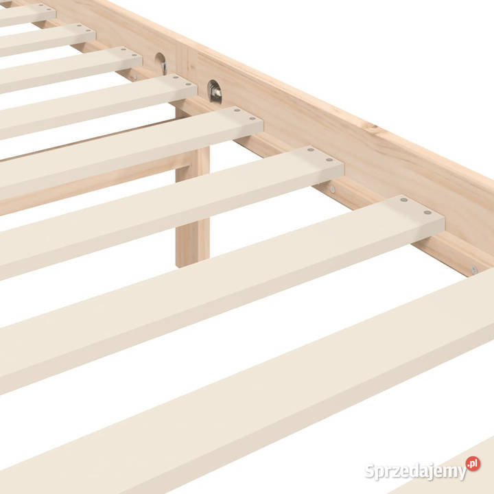 Rama łóżka z wezgłowiem lite drewno 120x200 Warszawa