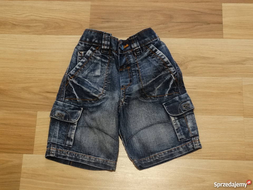 Next krótkie spodenki jeansowe 912m r80 Legnica