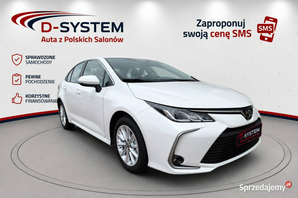 Toyota Corolla 2023 Salon Polska 1Właściciel czujnik zmierzchu Białystok