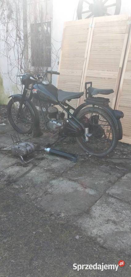 Csepel 125z 1957r sprowadzony z dokumentami