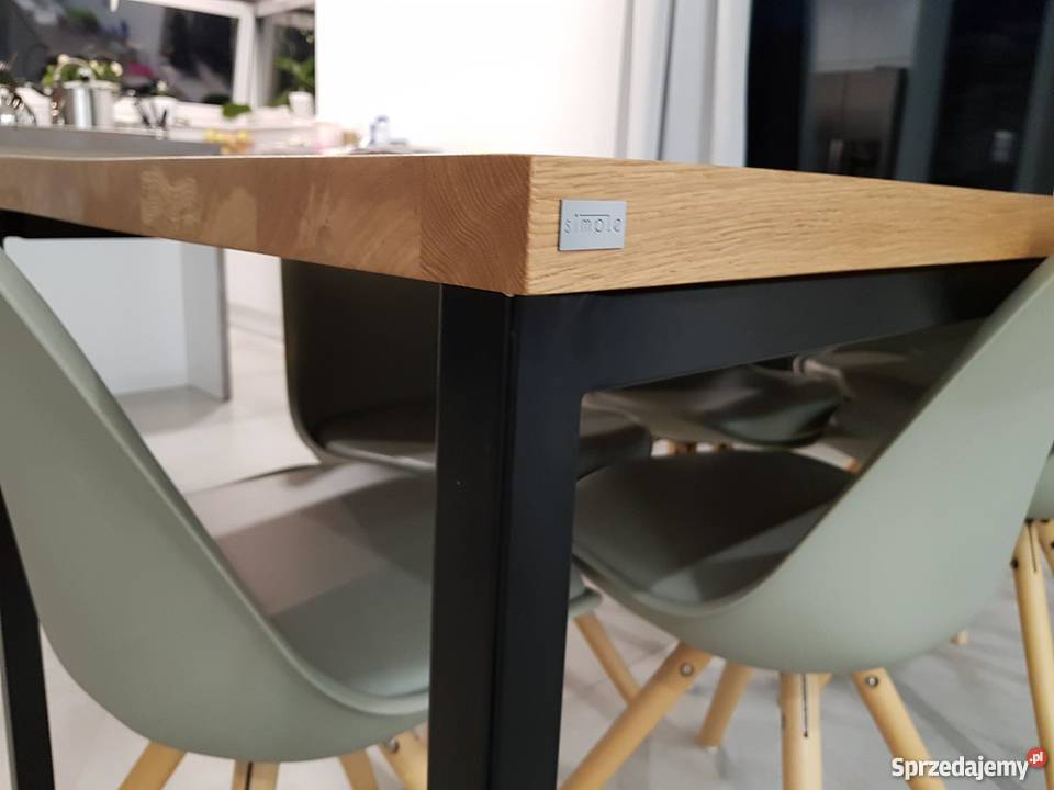 Stół industrialny loft nowoczesnyrozkładany Grzybno