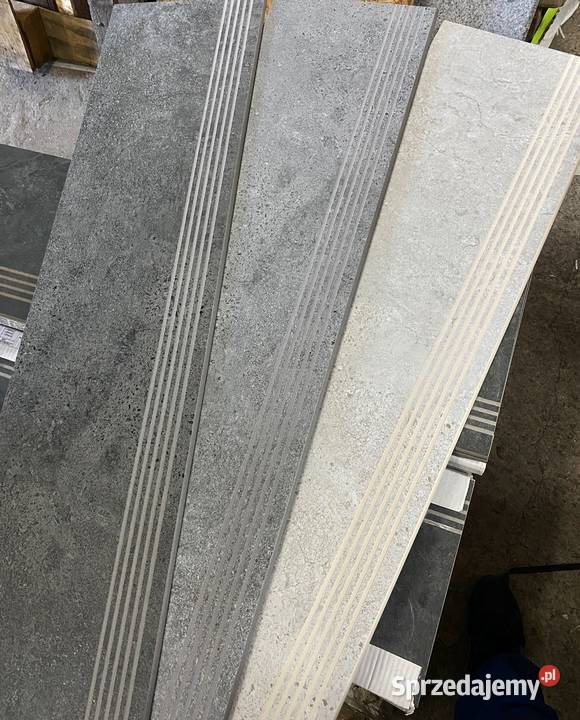 stopnice schody gresowe 30x120 kamień szary 3 Zakopane sprzedam