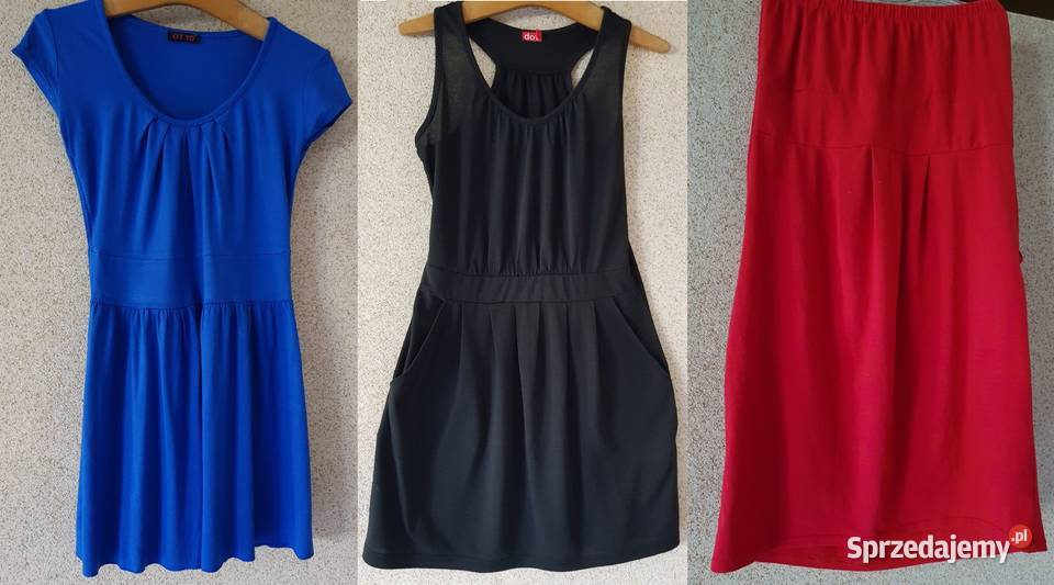 3 sztuki sukienka bawełniana rozkloszowana świętokrzyskie Kielce