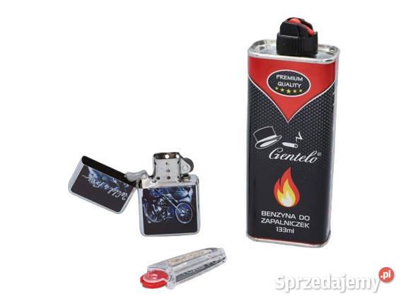 Zestaw Zapalniczka Benzynowa Knot i Kamienie sprzedam