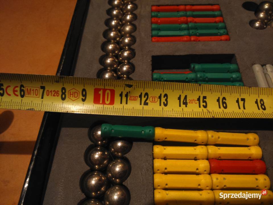 Klocki magnetyczne Magnet Plus 420 elementów