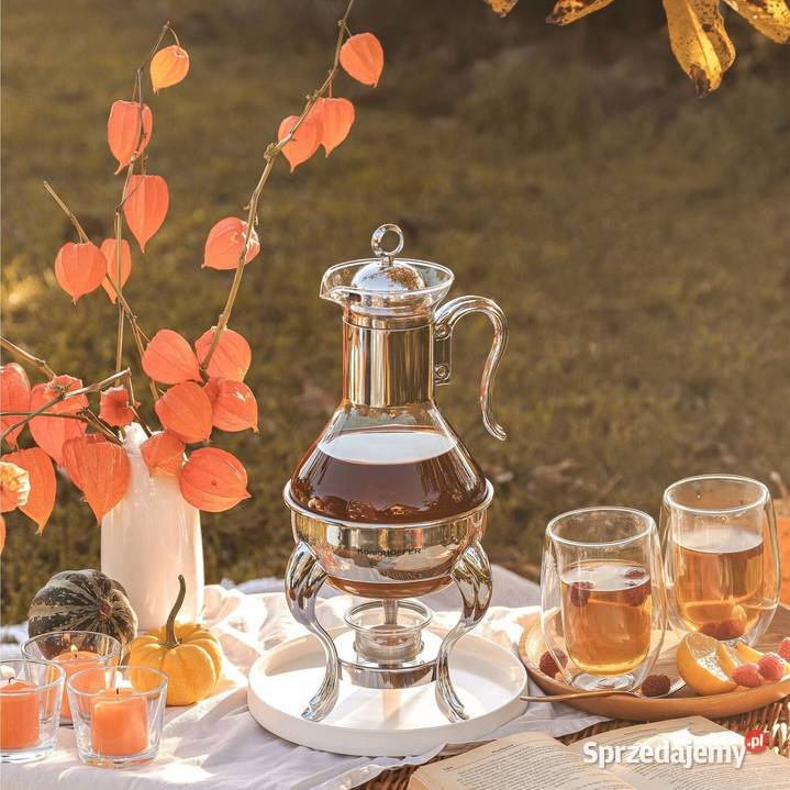 dzbanek na podgrzewaczu nowy