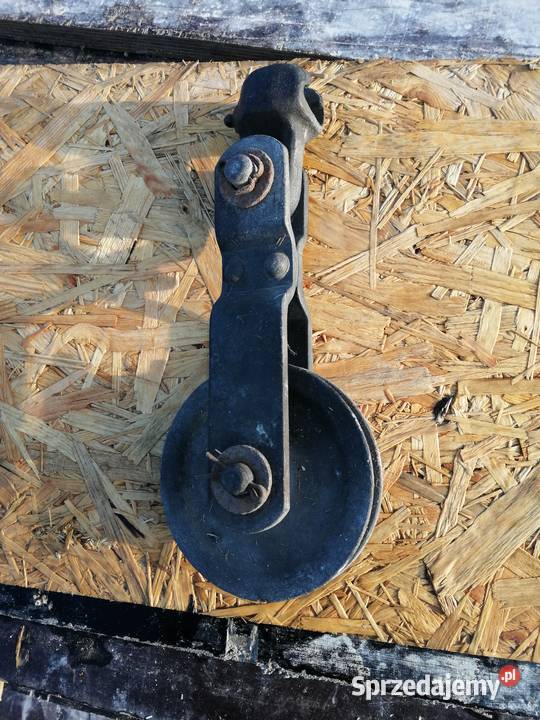 Stare zblocze bloczek hakowy Pozostałe Malczyce