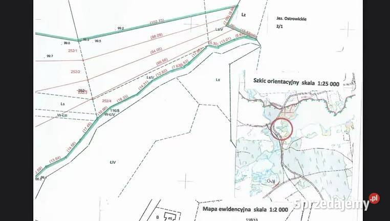 DZIAŁKI NA SPRZEDAŻ GAJ GMINA WITKOWO POWIAT sprzedam