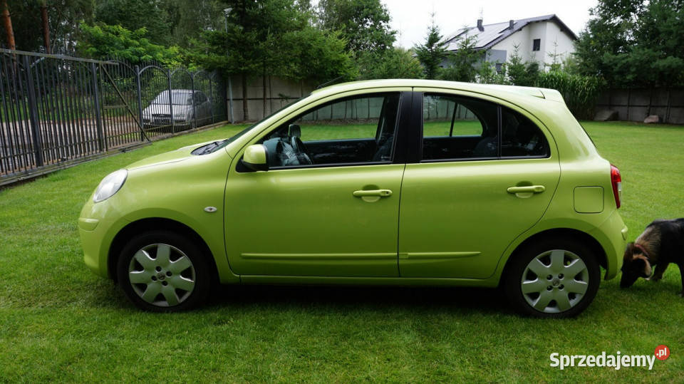 Nissan Micra zarejestrowany ubezpieczony zielony