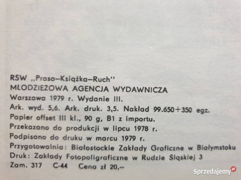 Tytus Romek i ATomek księga VI wyd3 1979
