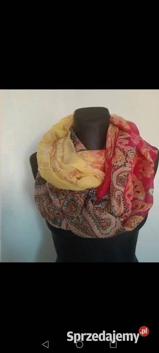 Komin szal wielobarwne jesień Krosno