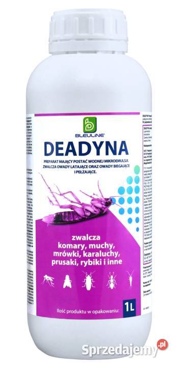 DEADYNA 1L TURBOFOG 1L komary muchy karaluchy Zahajki