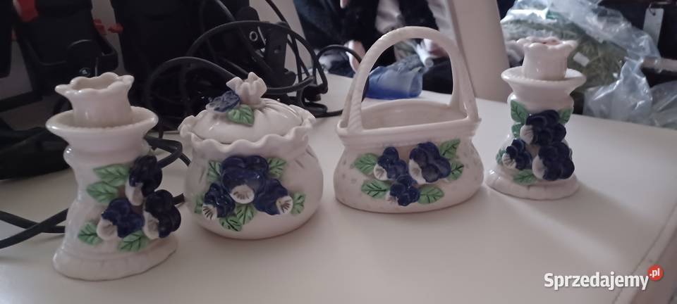 rękodzieło vintage zestaw z motywem wystających Poznań