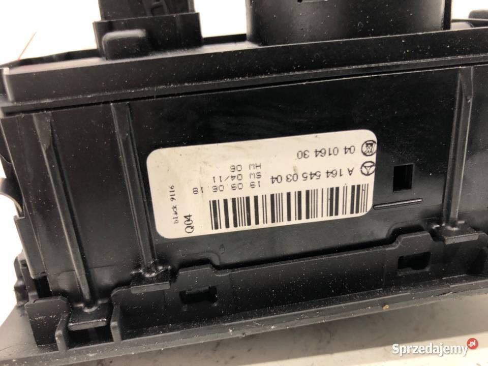 WŁĄCZNIK ŚWIATEŁ MERCEDES W164 A1645450304 0512