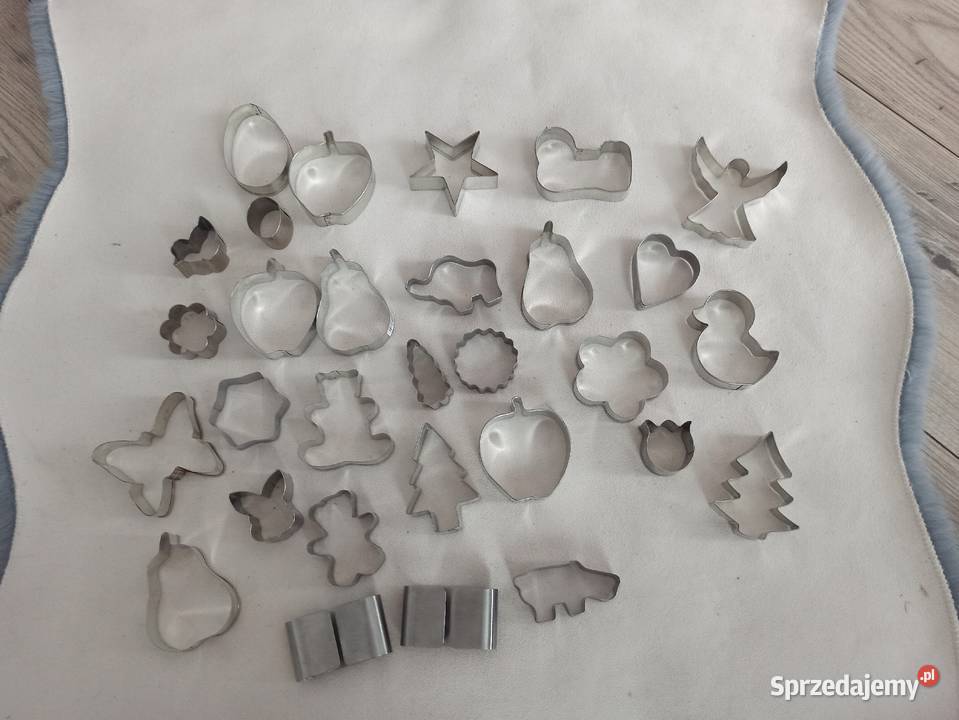 Formy do wykrawania ciasta pierników różne