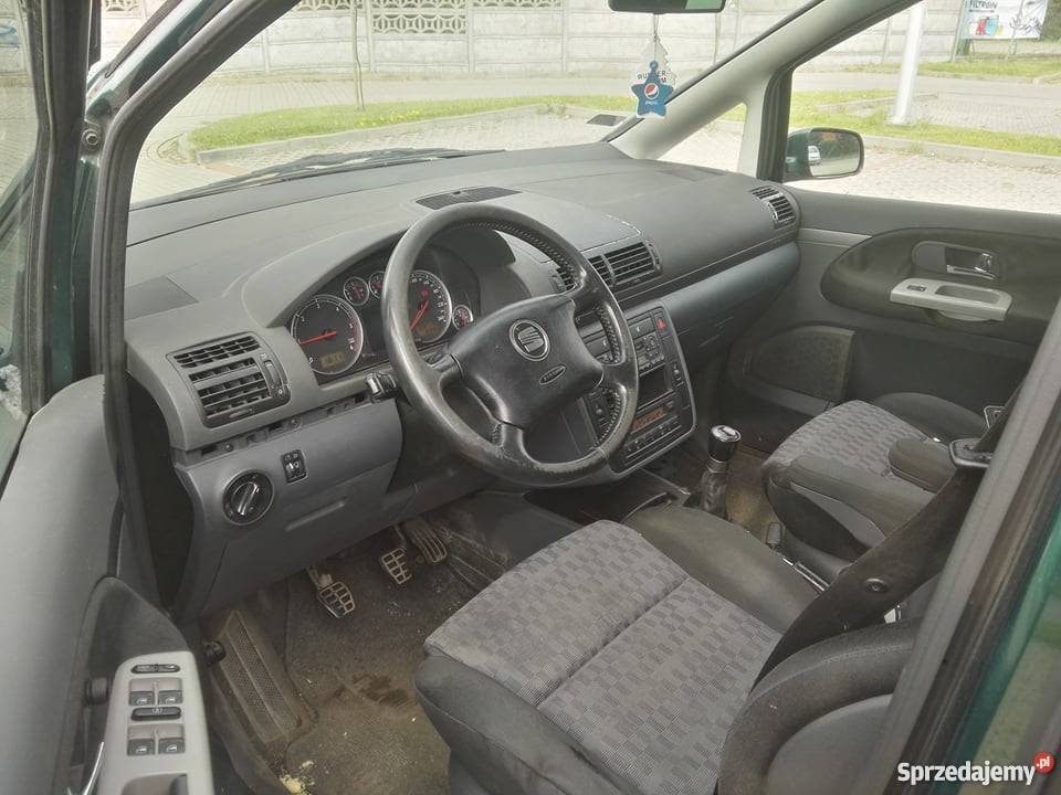 seat alhambra 7 osobowy 19tdi radio Alhambra Sidzina