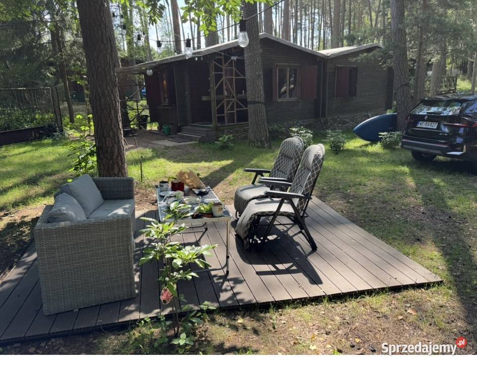 Domek letniskowy jeziorem w okolicach Olsztynka 300m2 Marózek sprzedam
