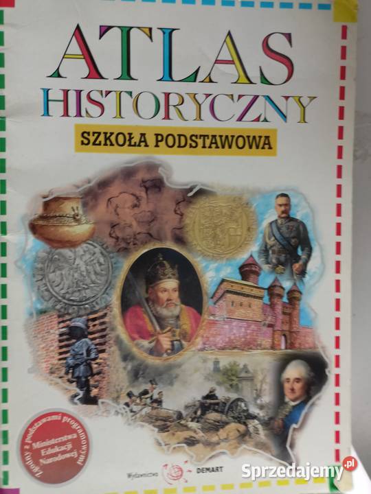 Atlas historyczny szkoła podstawowa księgarnia Warszawa okaz