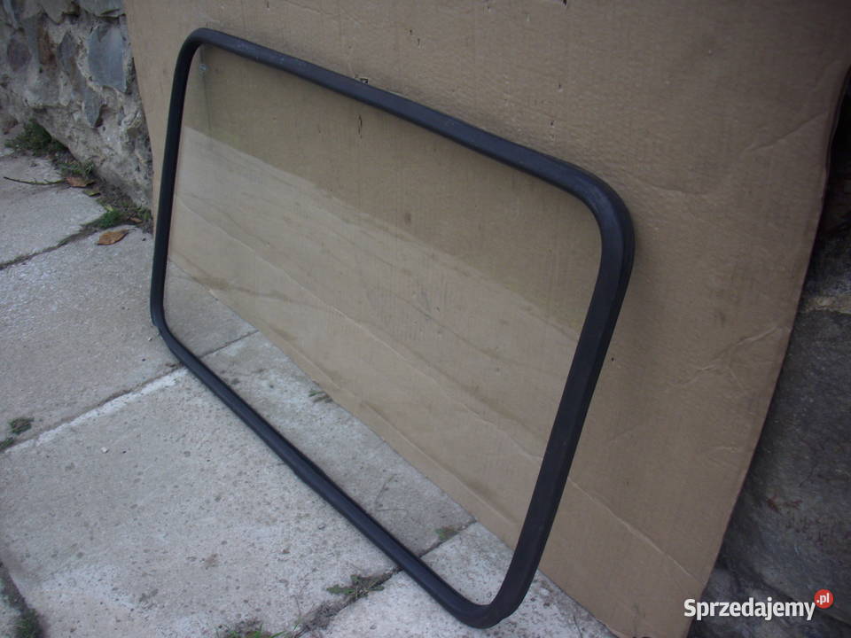 Szyba BESPO wymiary 76 na 458 z uszczelka gumową