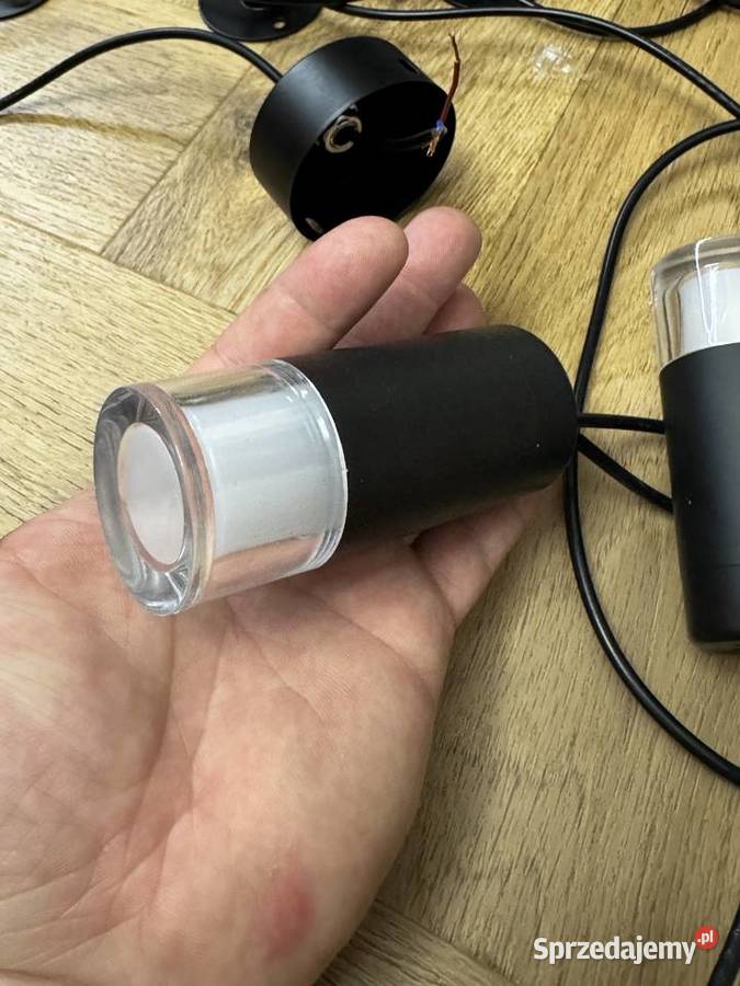Lampa sufitowa pająk liniowa 9 punktów czarna Tarnów