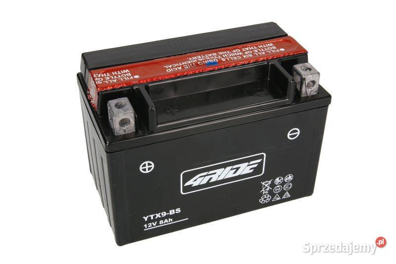 Akumulator motocyklowy 4 RIDE YTX9BS 12V 8Ah Akumulatory motocyklowe Wrocław