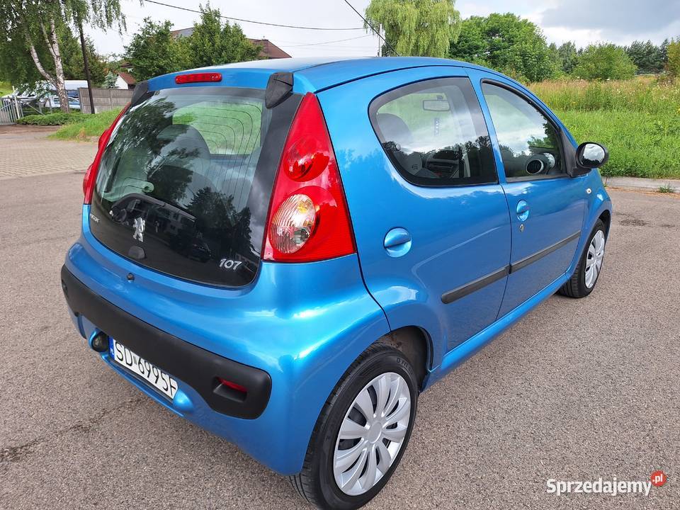 Peugeot 107 5d 10b wazne oplaty sprzedam