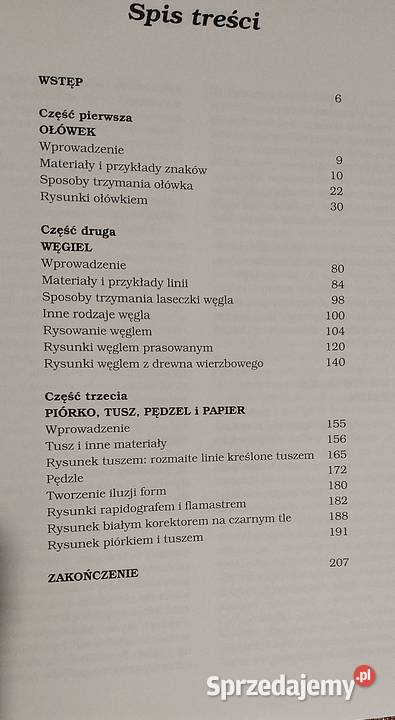 książka o rysunku Bukowno sprzedam