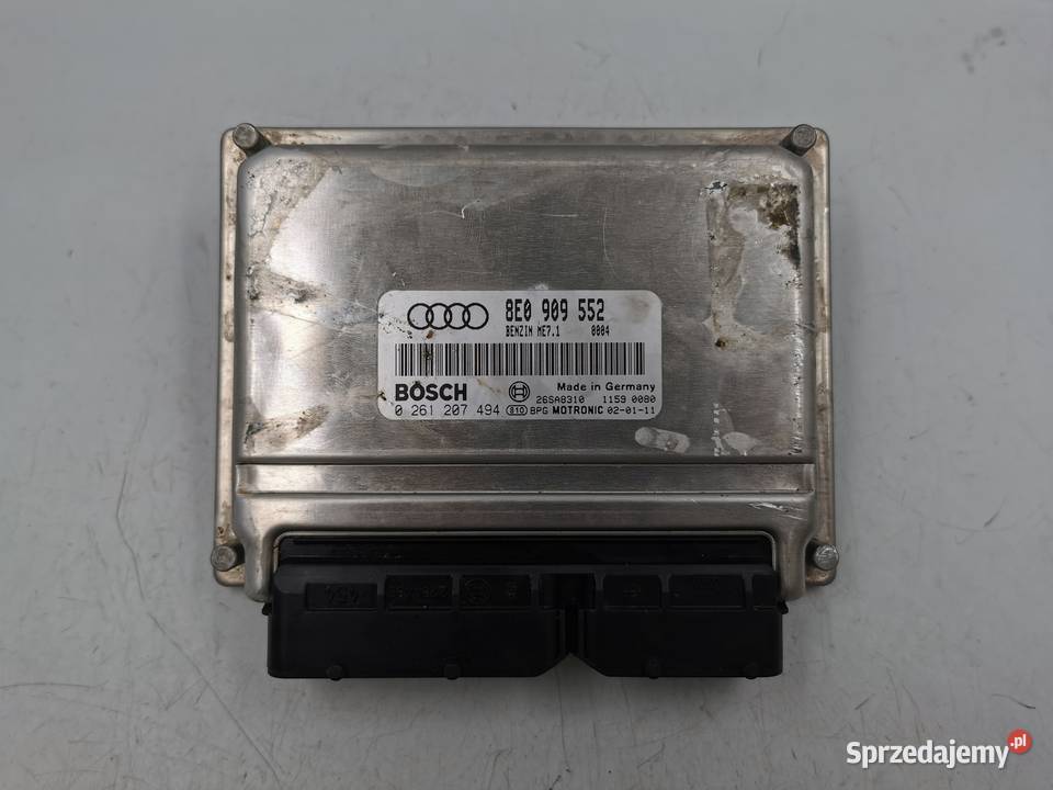 Sterownik Silnika Audi A4 B6 24 BDV 8E0909552 Wyszków