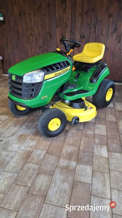 Traktorek kosiarka JOHN DEERE E110 47 Moto Brzóza Królewska
