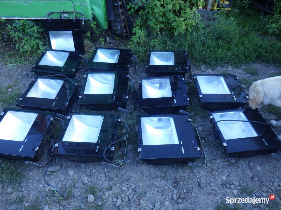Reflektor Halogenowy MOCNY Przemyslowy 230V Krasne