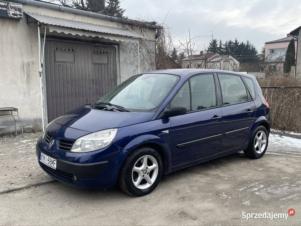 Renault Scenic 2 16 benzyna 203 Przebiegu z małopolskie Miechów