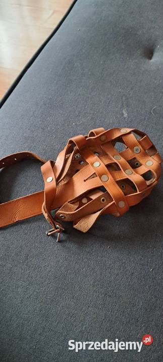 Kaganiec skórzany miękki psa rozmiar ML Dla psów Pszczyna