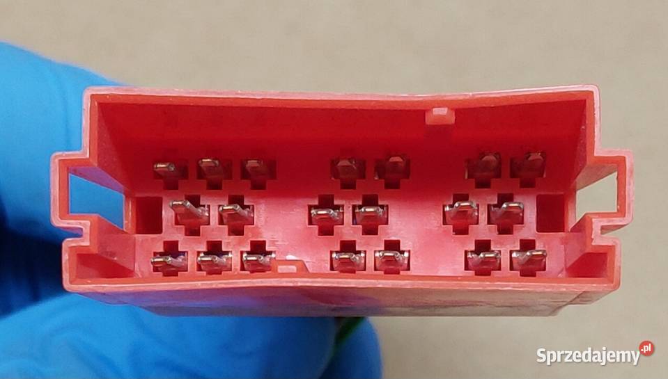 ADAPTER ZŁĄCZE ISO 20 PIN MINI ISO x 3 AUDI VW osobowe Mielęcin