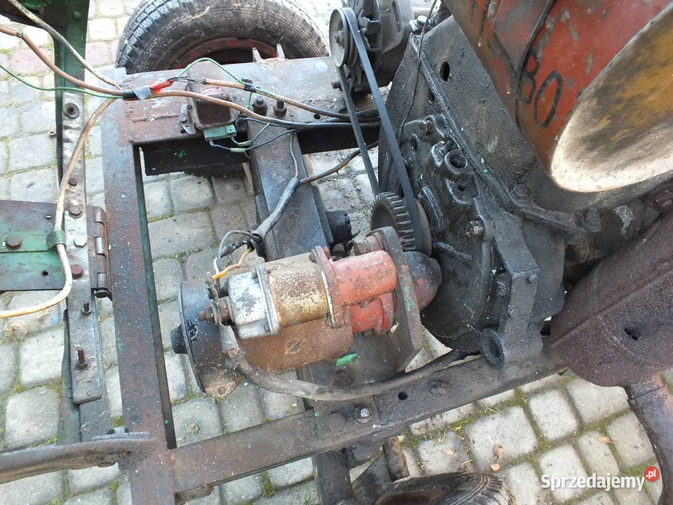 Traktorek Papaj Sam Dzik 221 Przyczepa Kurier Golasowice