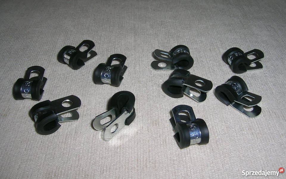 obejma uchwyt kabli 3248mm stalowy z gumą Wyszków