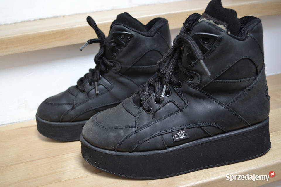 czarne sneakersy Buffalo rising towers nubuck Warszawa