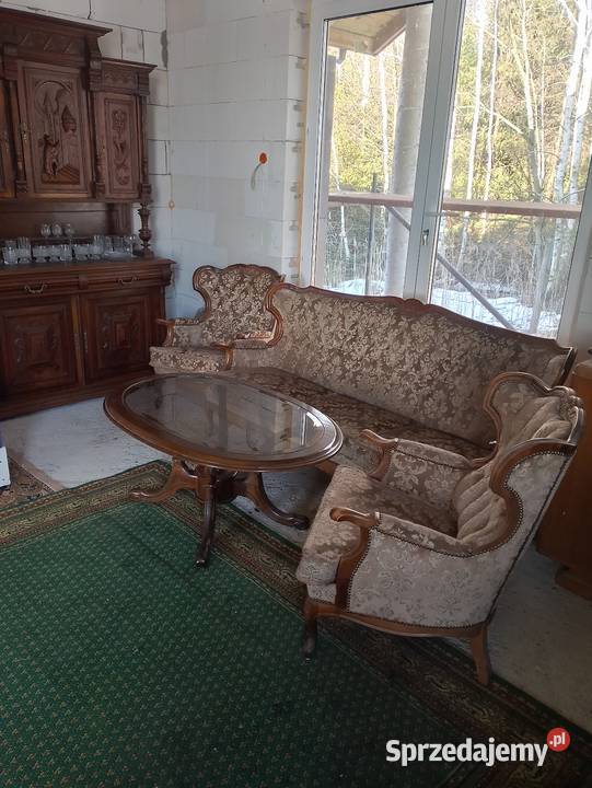 Komplet wypoczynkowy antyk Sterdyń