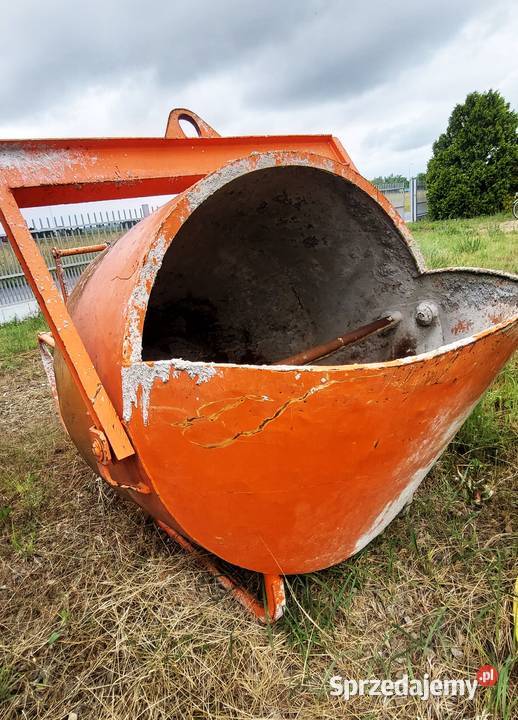 Pojemnik do betonu Beco 1500L Olszowa sprzedam